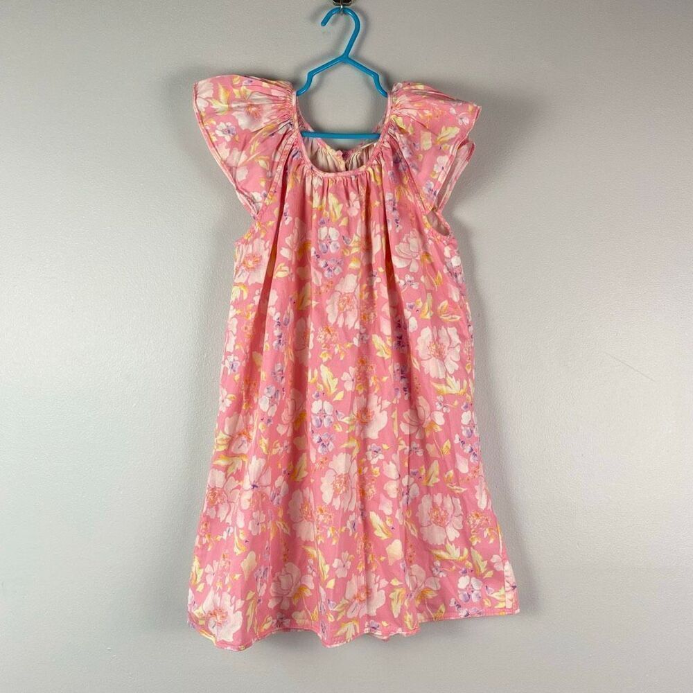 LoveShackFancy 100% Cotton Floral Girls Dress Size 10Y